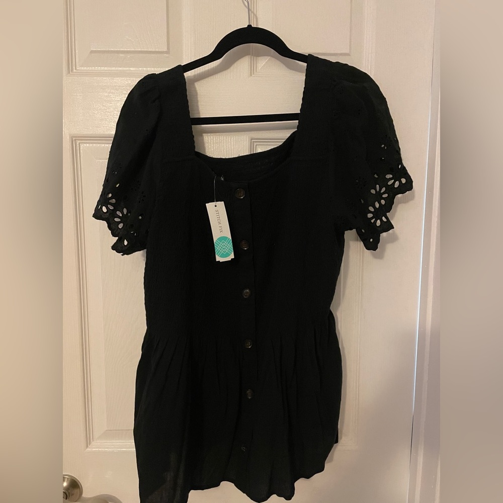 Madewell Smocked Top